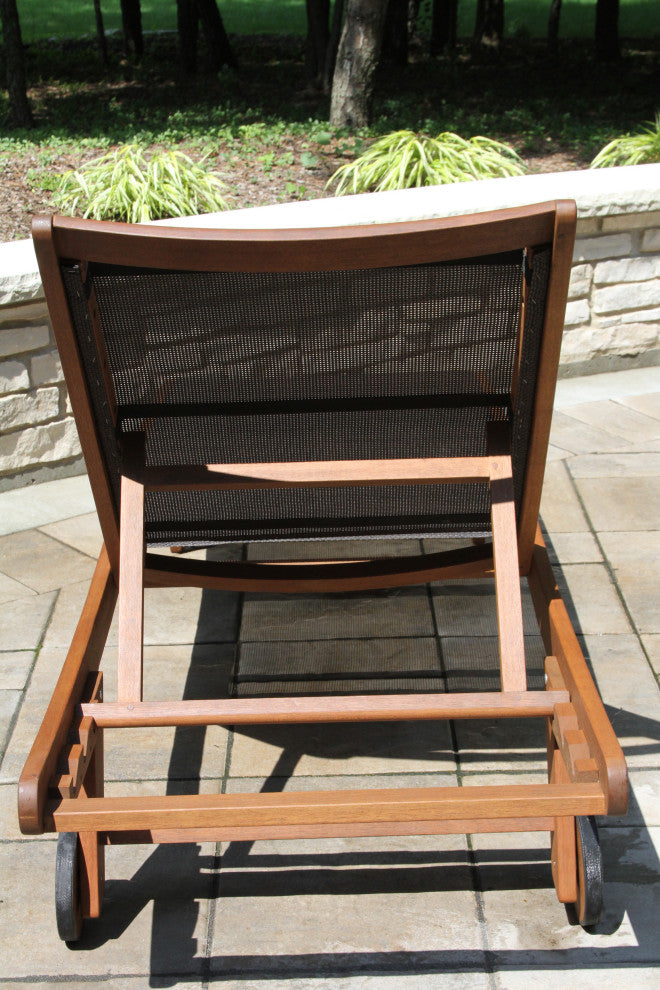 2 Person Eucalyptus Lounge Chaise Set