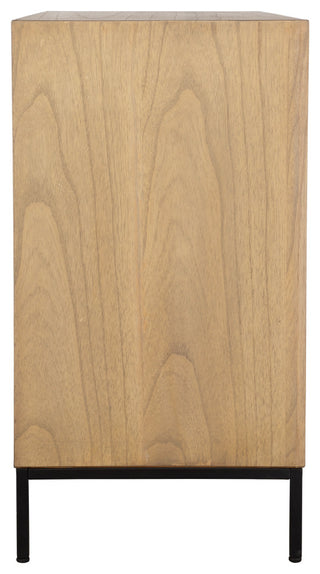 Interior view with doors open, showing shelves; white background (other).