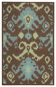 NOURISON VISTA CHOCOLATE AREA RUG