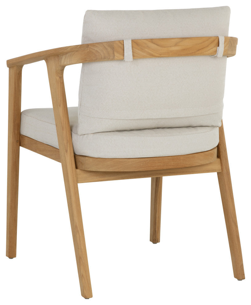 Coraline Dining Armchair, Palazzo Cream