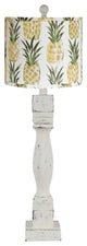 Rustic Pineapple Welcome Table Lamp