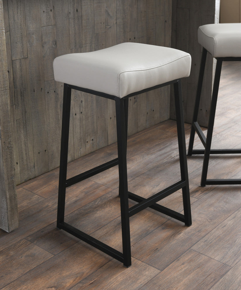 Amber 26" Counter Stool, Set of 2, Beige