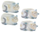 Terracotta Cat Planter, 4-Piece Set