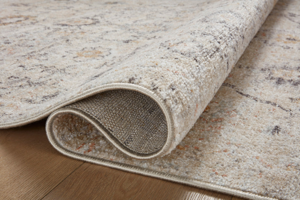 Loloi II Monroe Natural / Multi 18" x 18" Sample Rug