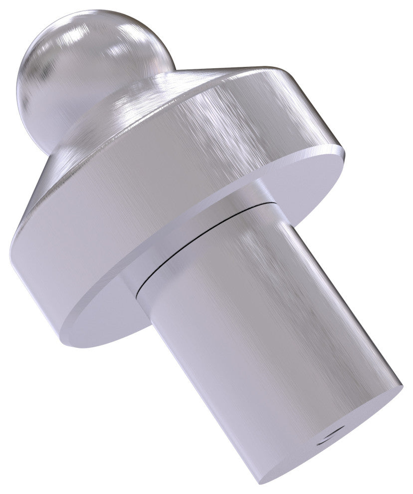 1" Cabinet Knob, Satin Chrome