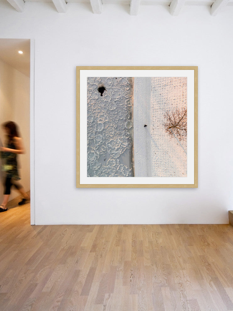 "Splotchy Land" Framed Print by Karolis Janulis