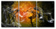 Ready2HangArt 'Glitzy Mist XXIII' by Tristan Scott, 18"x36", 3 Piece Set