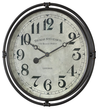 Uttermost Nakul Industrial Wall Clock