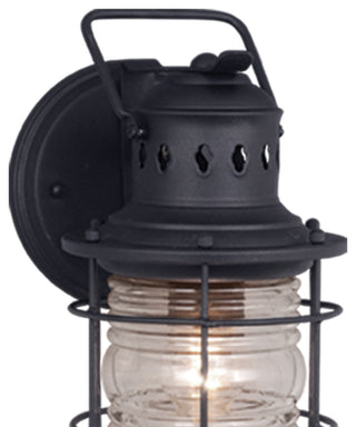 Hyannis 5.5" Outdoor Wall Light Textured Black