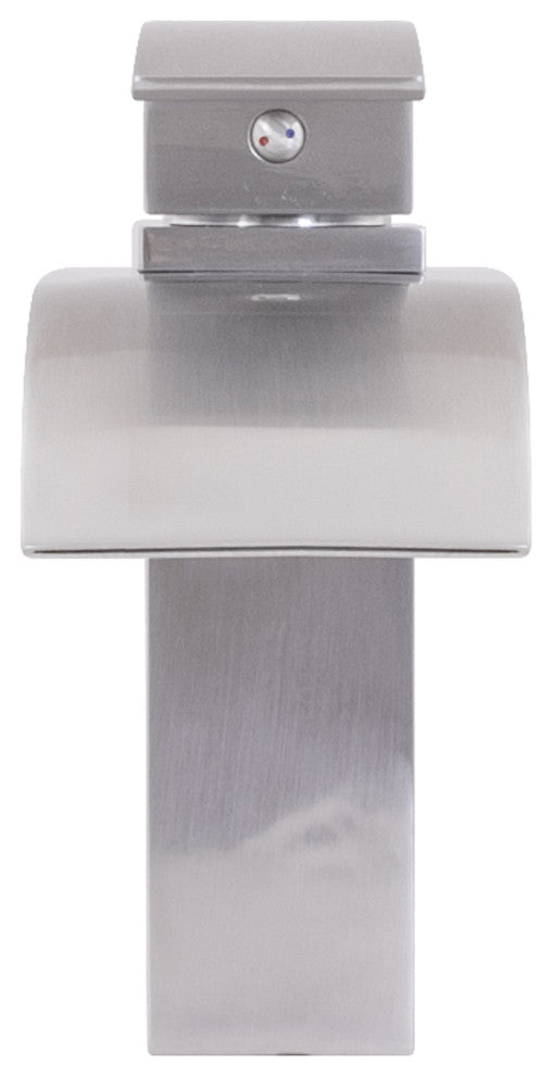 Novatto Remi Single Lever WaterSaver Bathroom Faucet, GF-136SWS, Brushed Nickel
