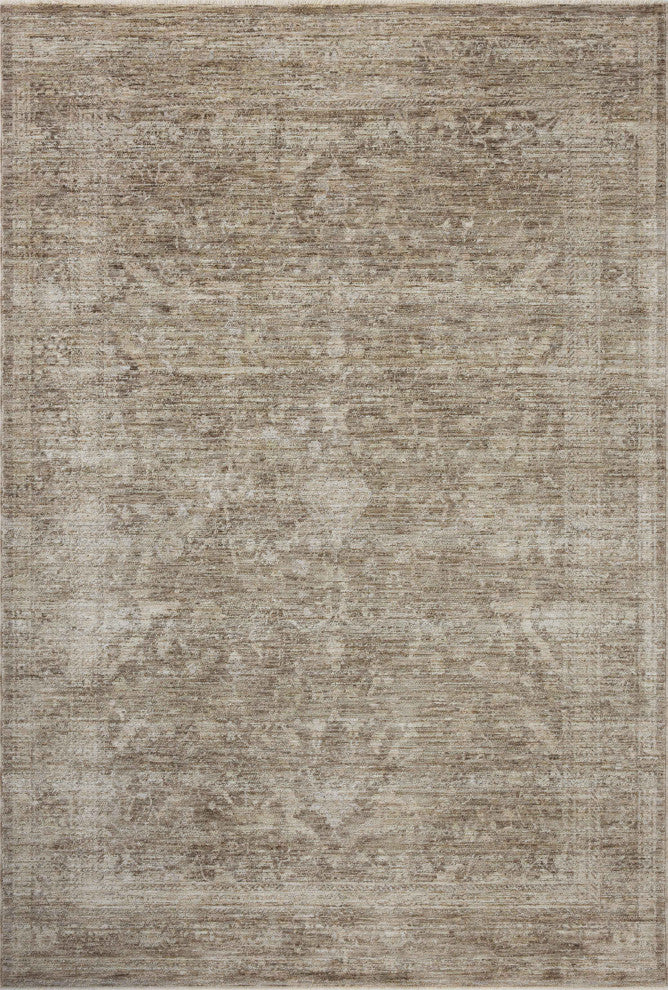 Loloi II Tabitha Taupe / Pebble 18" x 18" Sample Rug