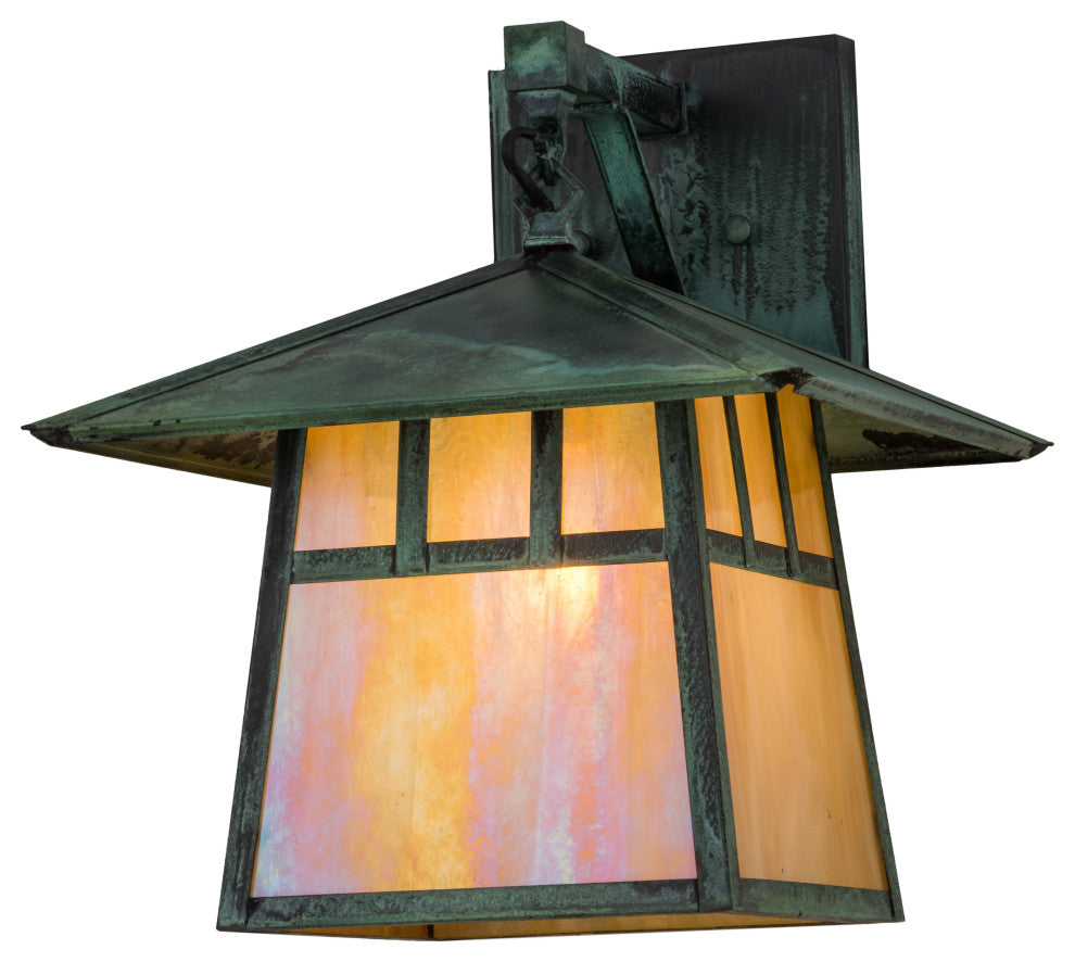 12W Stillwater Double Bar Mission Hanging Wall Sconce