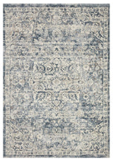 Theory THY-02 Ivory/Blue 5'3"x7'8" Area Rug