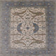Ahgly Company Indoor Square Mid-Century Modern Area Rugs, 4' Square