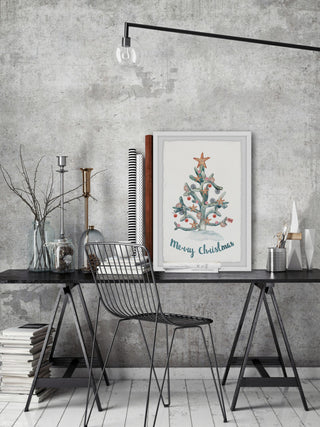 "Under the Sea Tree" Framed Painting Print, 16x24