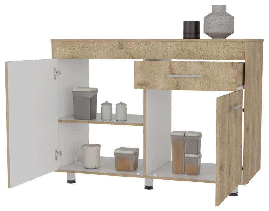 Utility Sink Champp, Kitchen, White / Aged Oak