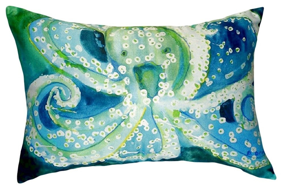 Octopus No Cord Pillow - Set of Two 16x20