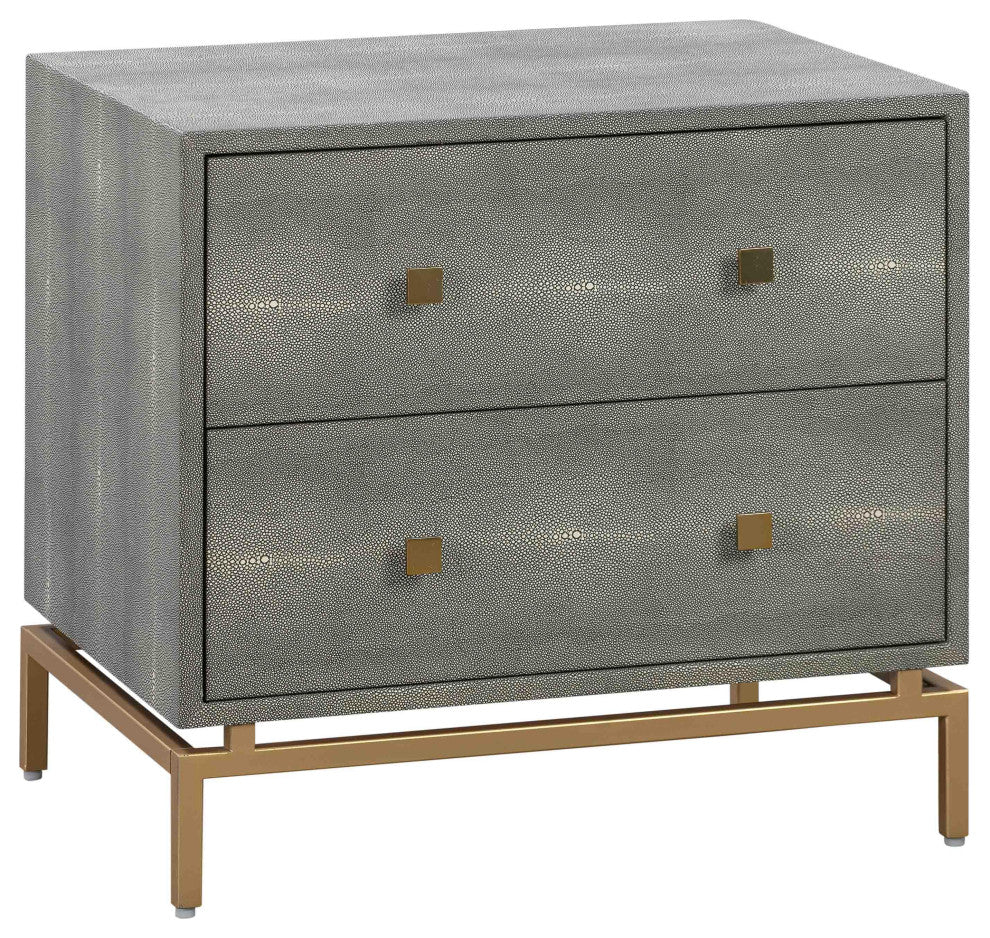 Pesce Shagreen Nightstand