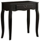 SAMANTHA Transitional Vanity, Black