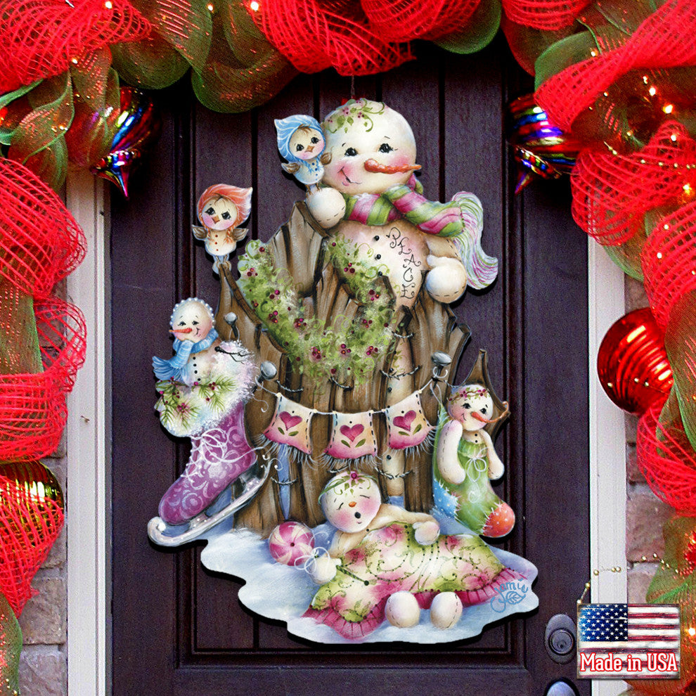 Christmas Time Door Hanger