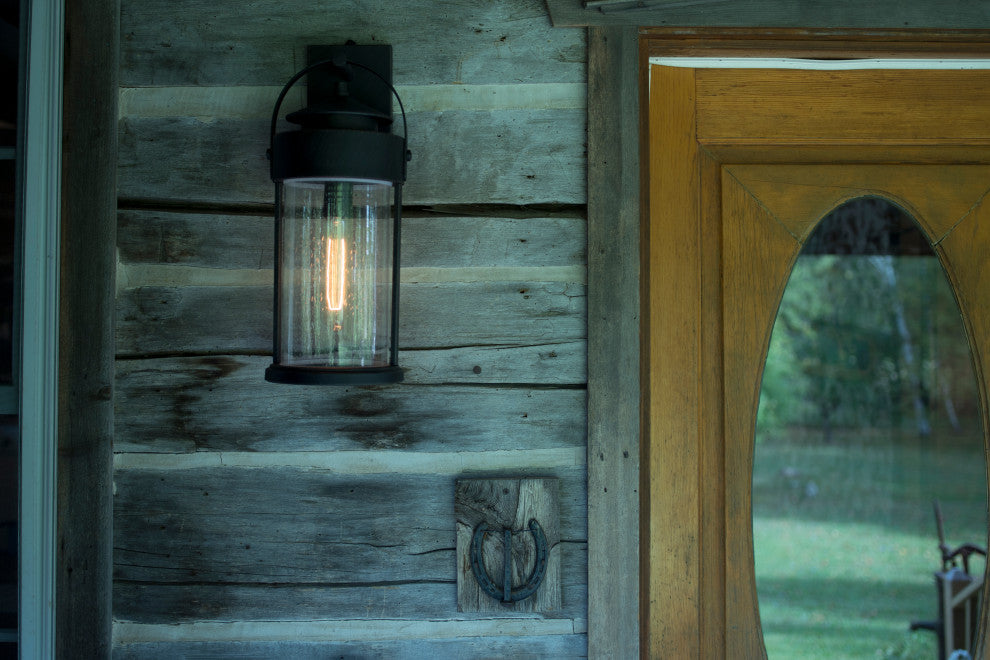 Cumberland 8" Outdoor Wall Light Rust Rust Iron