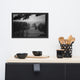 Mist of Valley Forge in Black and White Framed Photo Paper Wall Art Prints, Black, 12" X 18"