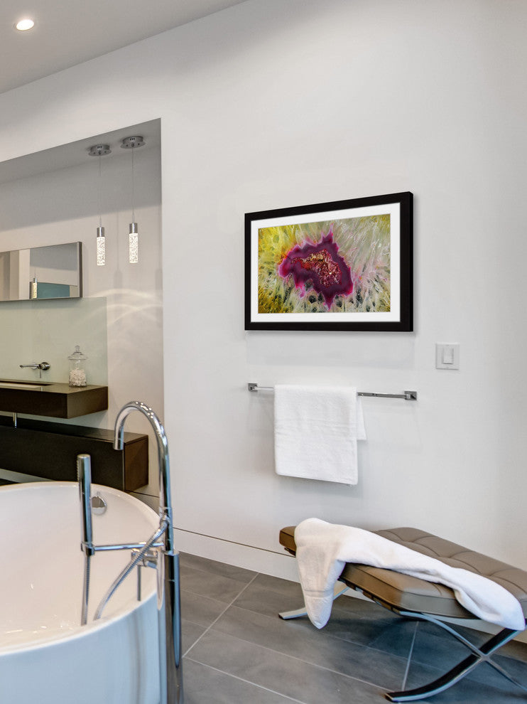 "Colorful Composition" Framed Art Print