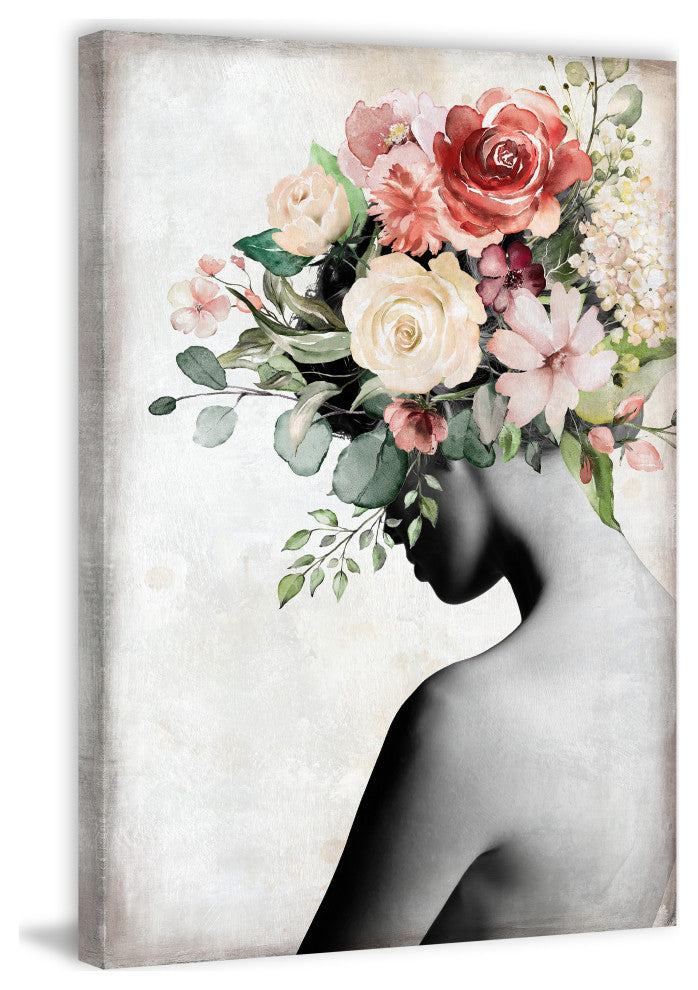 "Unpredictable" Painting Print on Wrapped Canvas, 12x18