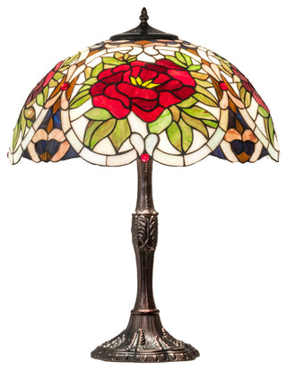 26 High Renaissance Rose Table Lamp