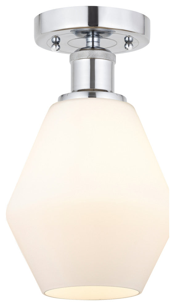 Innovations 616-1F-PC-G651-6 Cindyrella 1 Light Semi-Flush Mount Polished Chrome