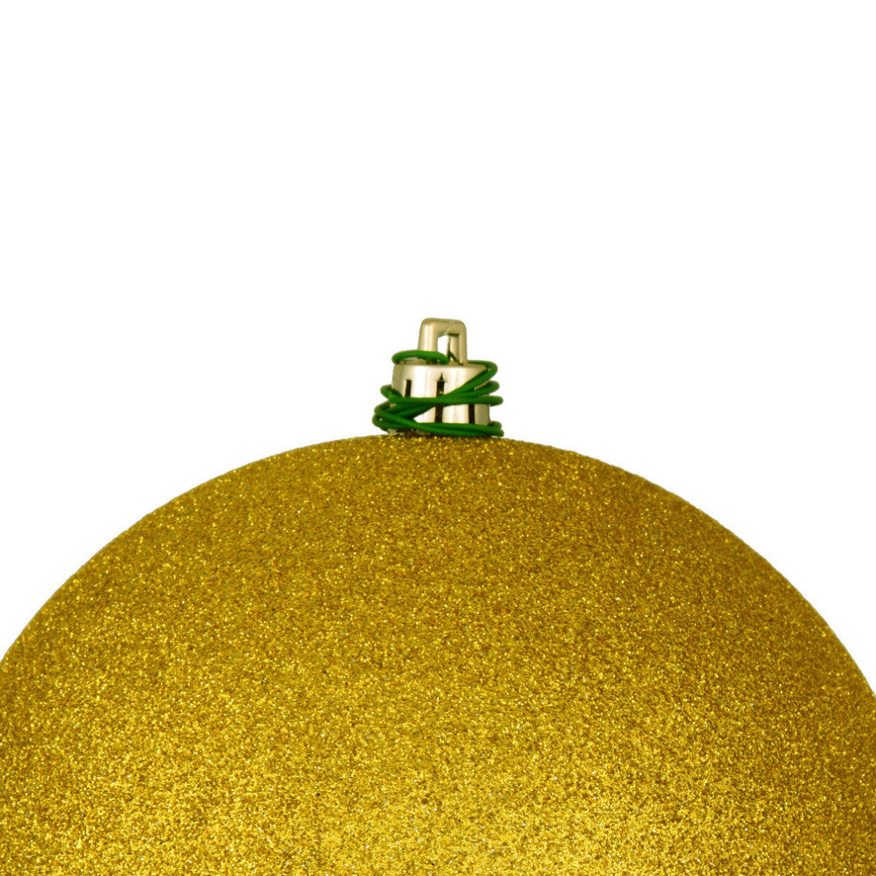 Vickerman N592046Dg 8" Medallion Glitter Ball Ornament