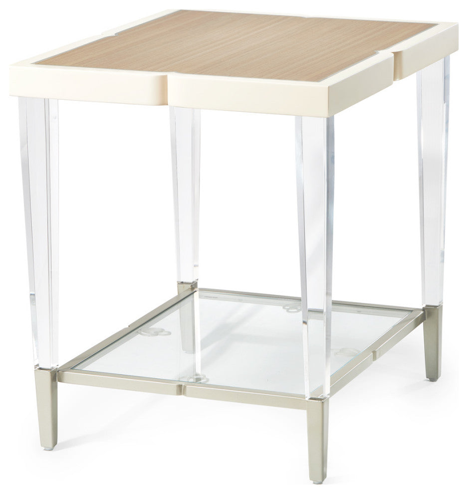 Camden Court End Table, Pearl
