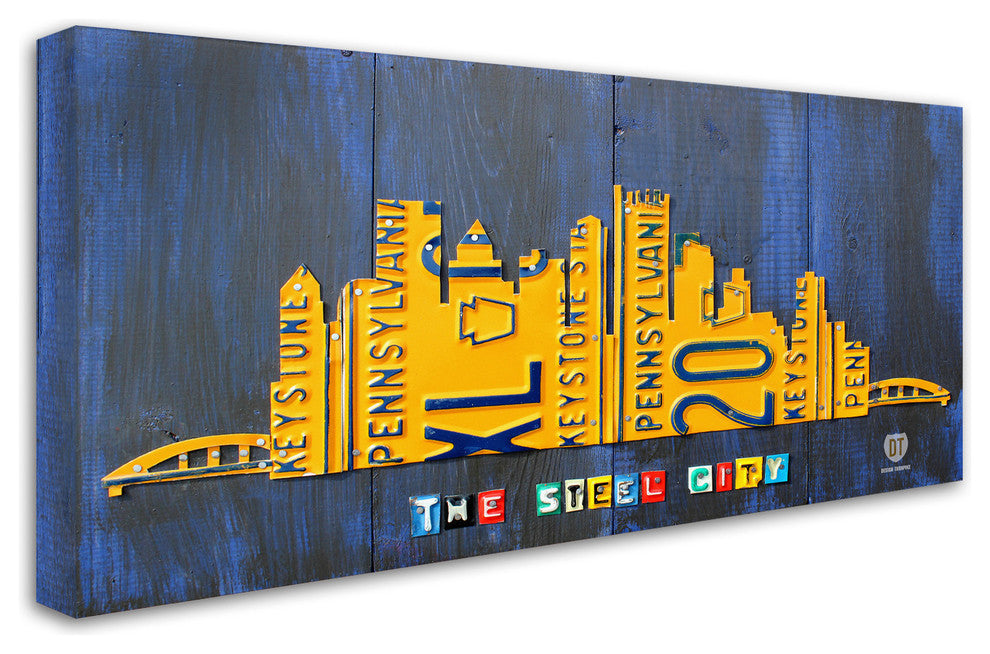 "Pittsburgh Skyline" Canvas Art by Design Turnpike