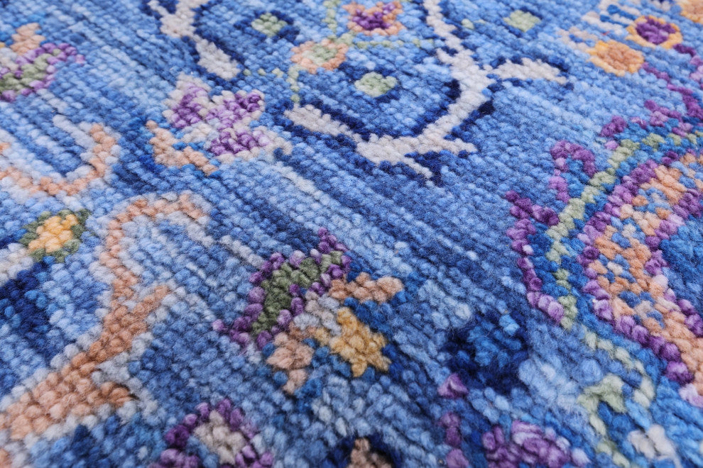 Turkish Oushak Handmade Wool Rug 12' 3" X 15' 3" - Q13549