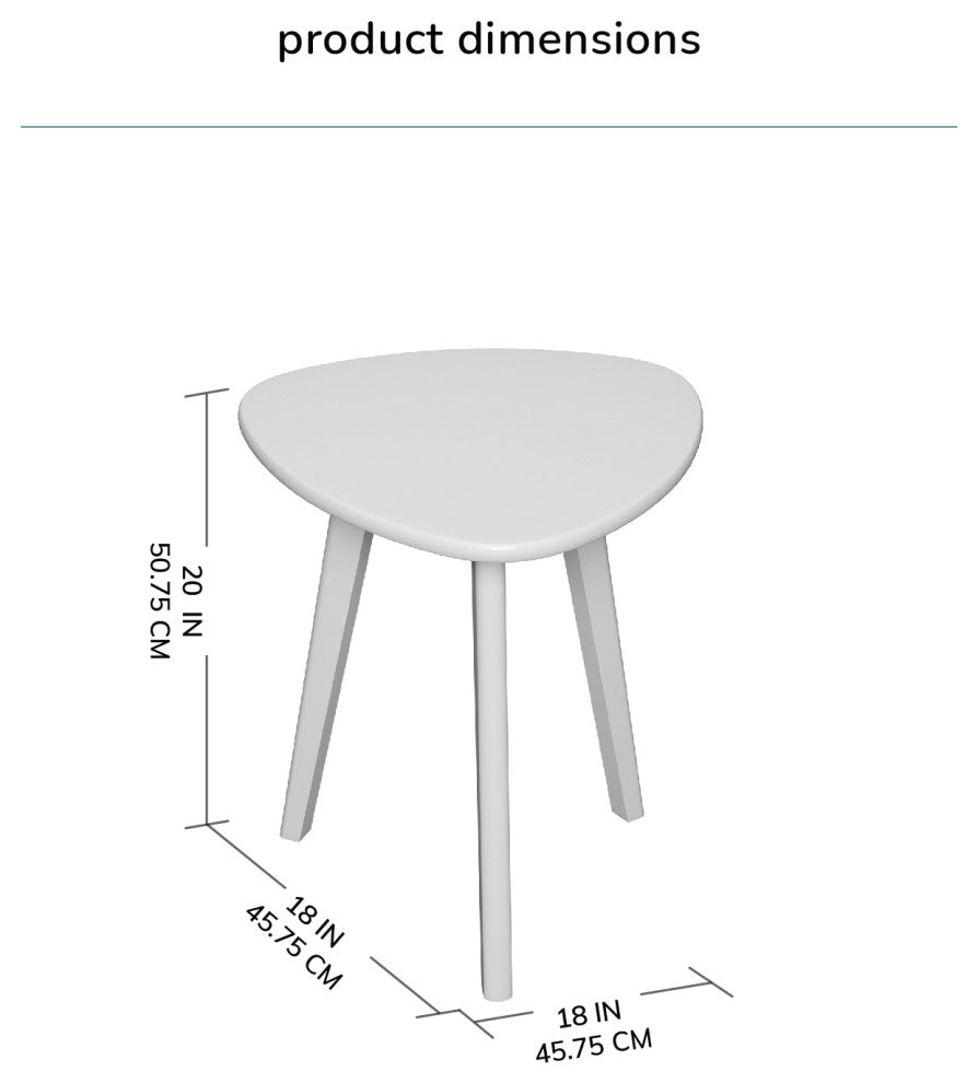 Armstrong End Table, Natural, 20"