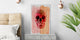 "Marvel Red Skull" Painting Print on White Wood, 16"x24"