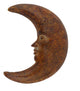 Garden Moon-Clay-Wall-Patio Decor, Red