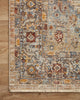 Loloi II Sorrento Multi/Sunset 7'10"x7'10" Round Accent Rug