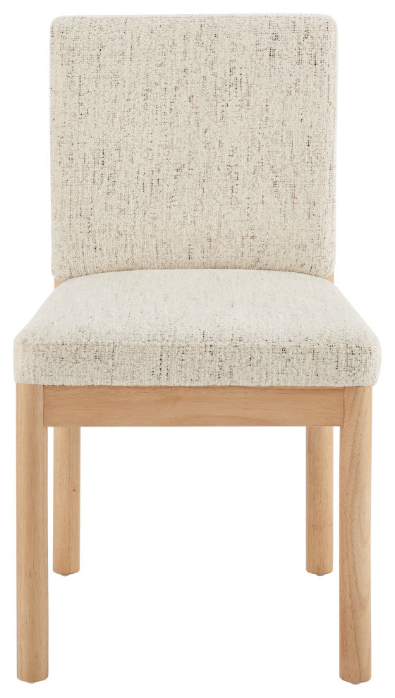 Melvin Dining Side Chair, Set of 2, Concord Cream, Fabric