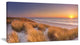 Sunset on Texel Island Beach, Modern Seashore Canvas Wall Art, 40x20