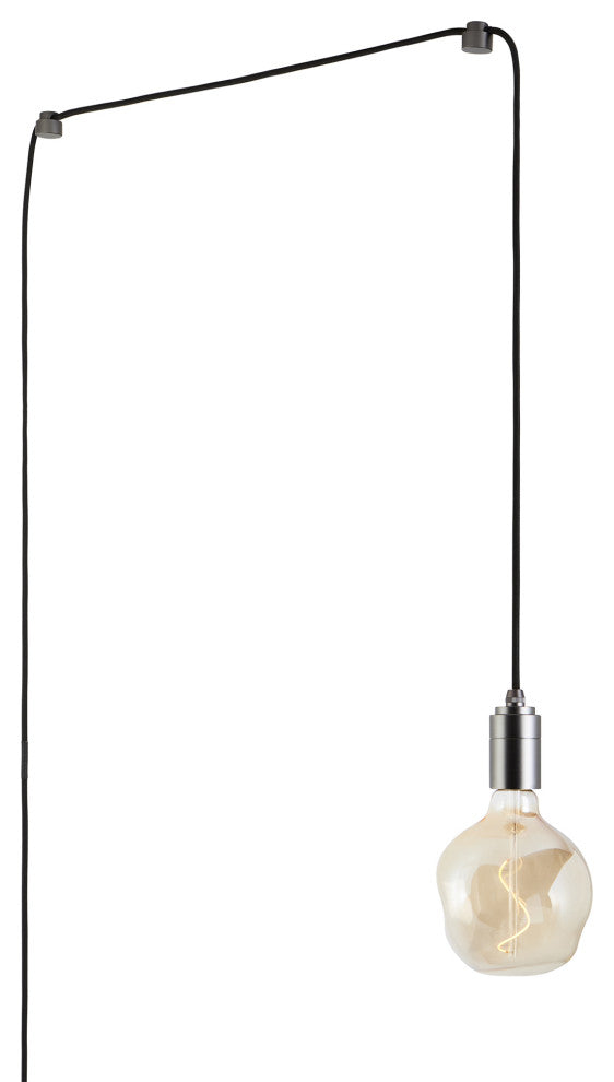 Graphite Plug & Play Pendant with Voronoi I US