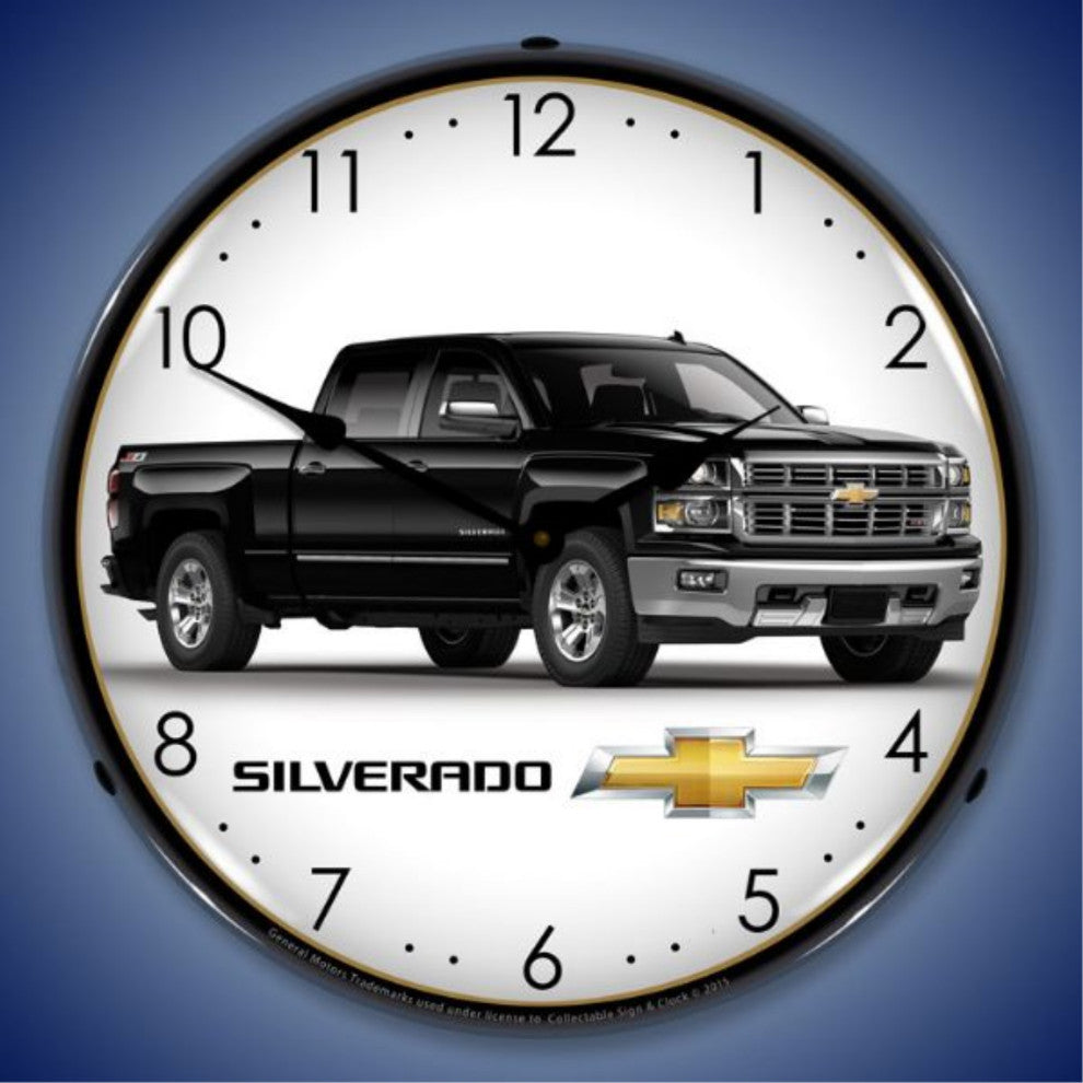 GM1505596 Chevrolet Silverado Black Clock
