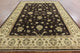 8x10 Brown Oushak Collection Peshawar Quality Chobi Hand Knotted Wool Rug H9383