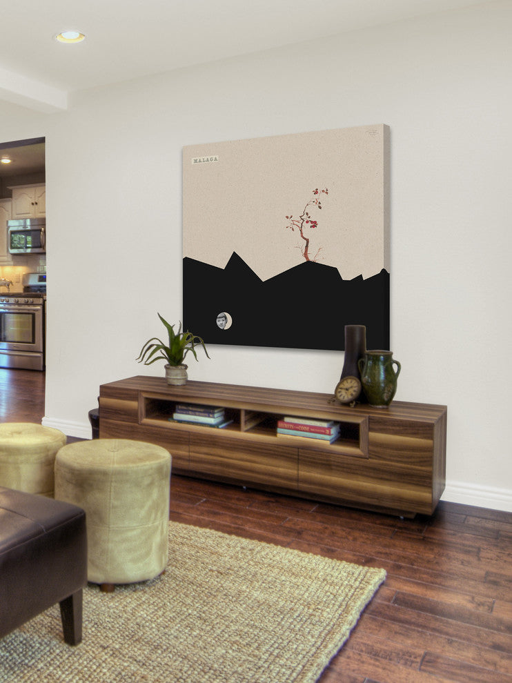Marmont Hill, "Malaga 2" by Bengoa Vazquez Painting on Wrapped Canvas, 40x40