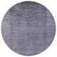 Ahgly Company Indoor Round Mid-Century Modern Area Rugs, 3' Round