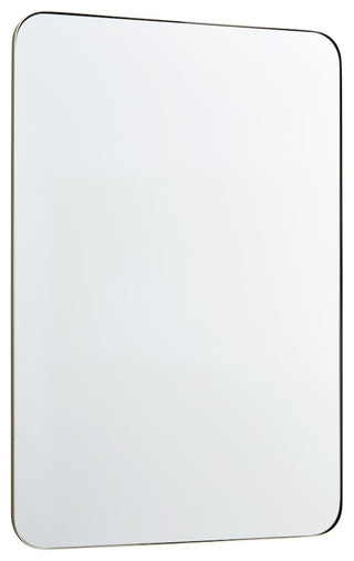 Quorum 24x36 Stadium Mirror, Silver