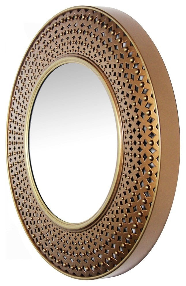 Elegant Bolly Indoor Mirror, 16"