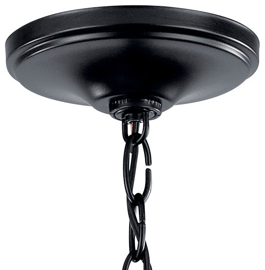 Larkin Black Foyer Chandelier 6-Light
