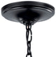 Larkin Black Foyer Chandelier 6-Light