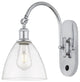 Innovations 518-1W-PC-GBD-752 1 Light 8" Sconce, Polished Chrome
